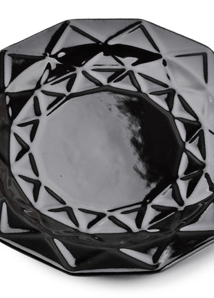 ADEL BLACK Talerz obiadowy 24cm