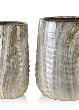NEVA MARBLE KOMPLET 2 DONICZEK 49x35/44x28