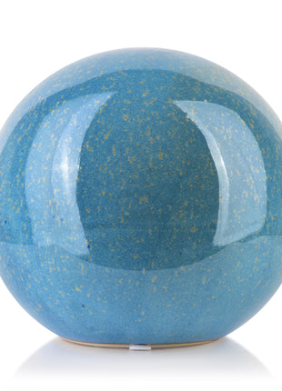 SAGGIO BLUE Kula dekoracyjna 15X15XH14cm niebieska